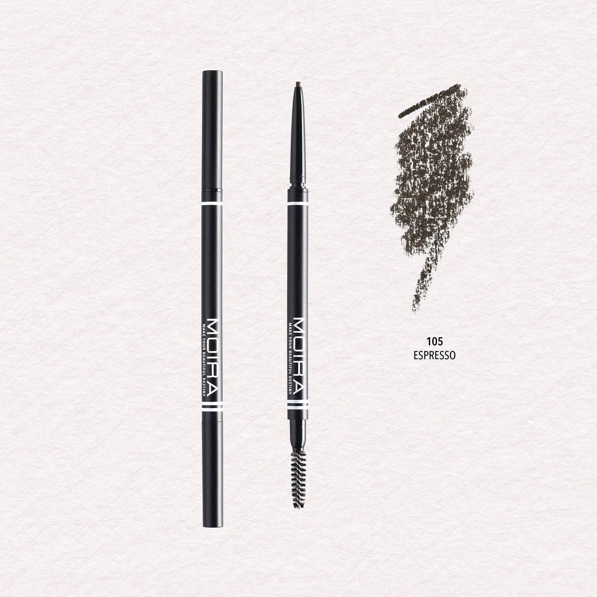 Crayon à sourcils - 105 Espresso - 0,09 g Moira Cosmetics