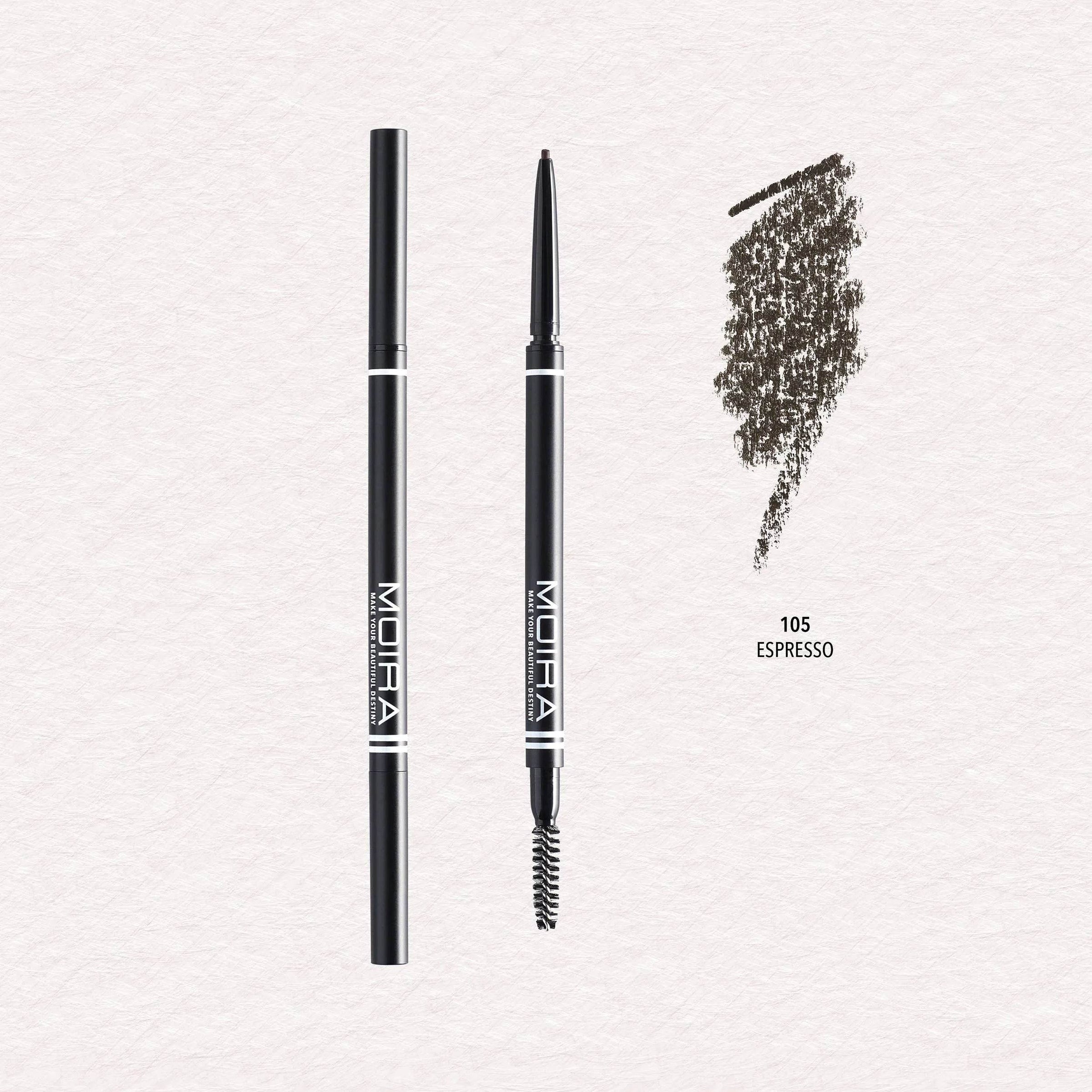 Crayon à sourcils - 105 Espresso - 0,09 g Moira Cosmetics