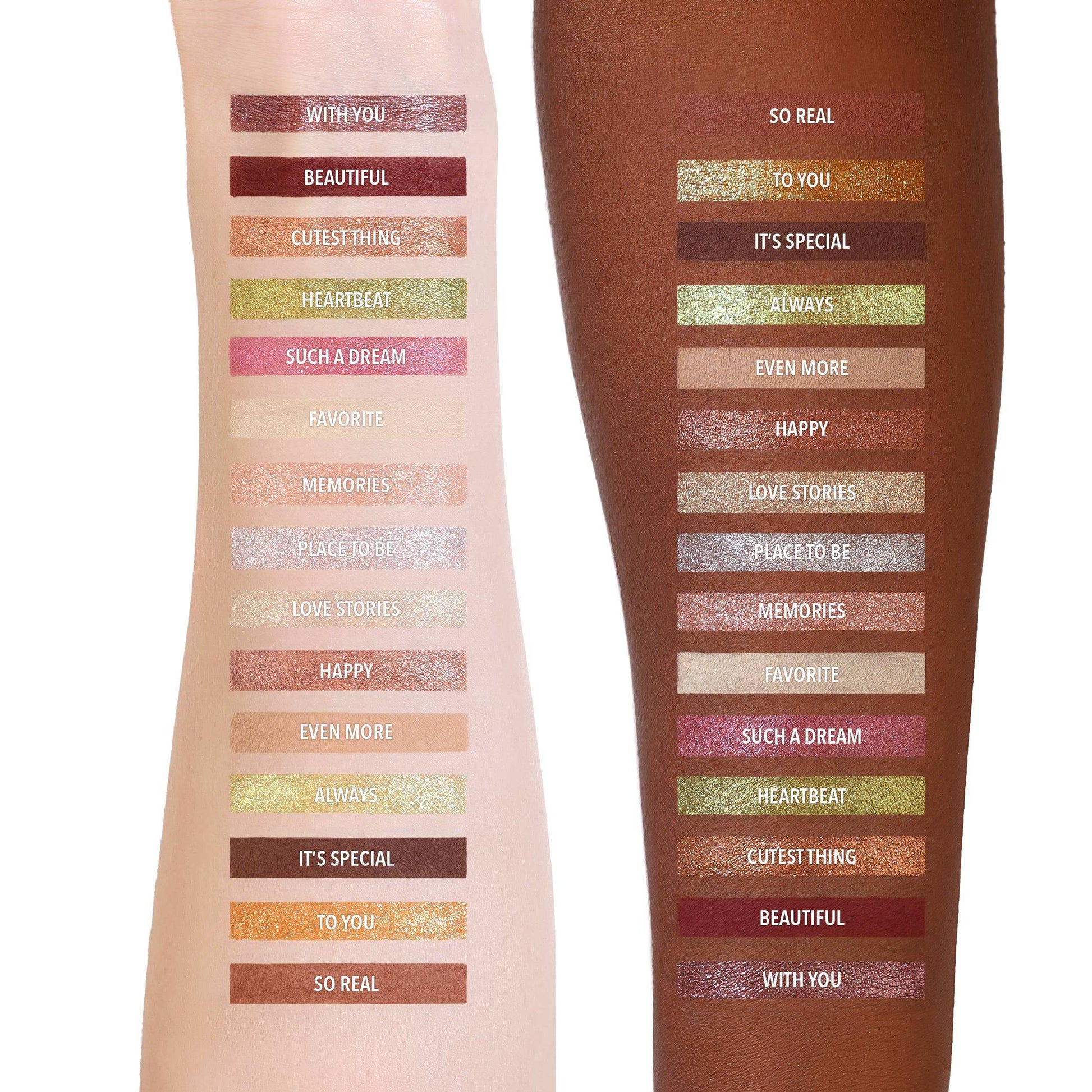 Palette de pigments pressés A Moment With You Moira Cosmetics