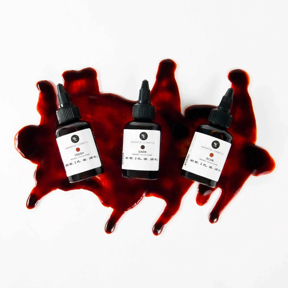 Kit faux sang liquide - Fresh/Dark/Scab - 60 ml x 3