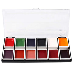 Palette de fards à alcool 12 couleurs - FX - 36 g