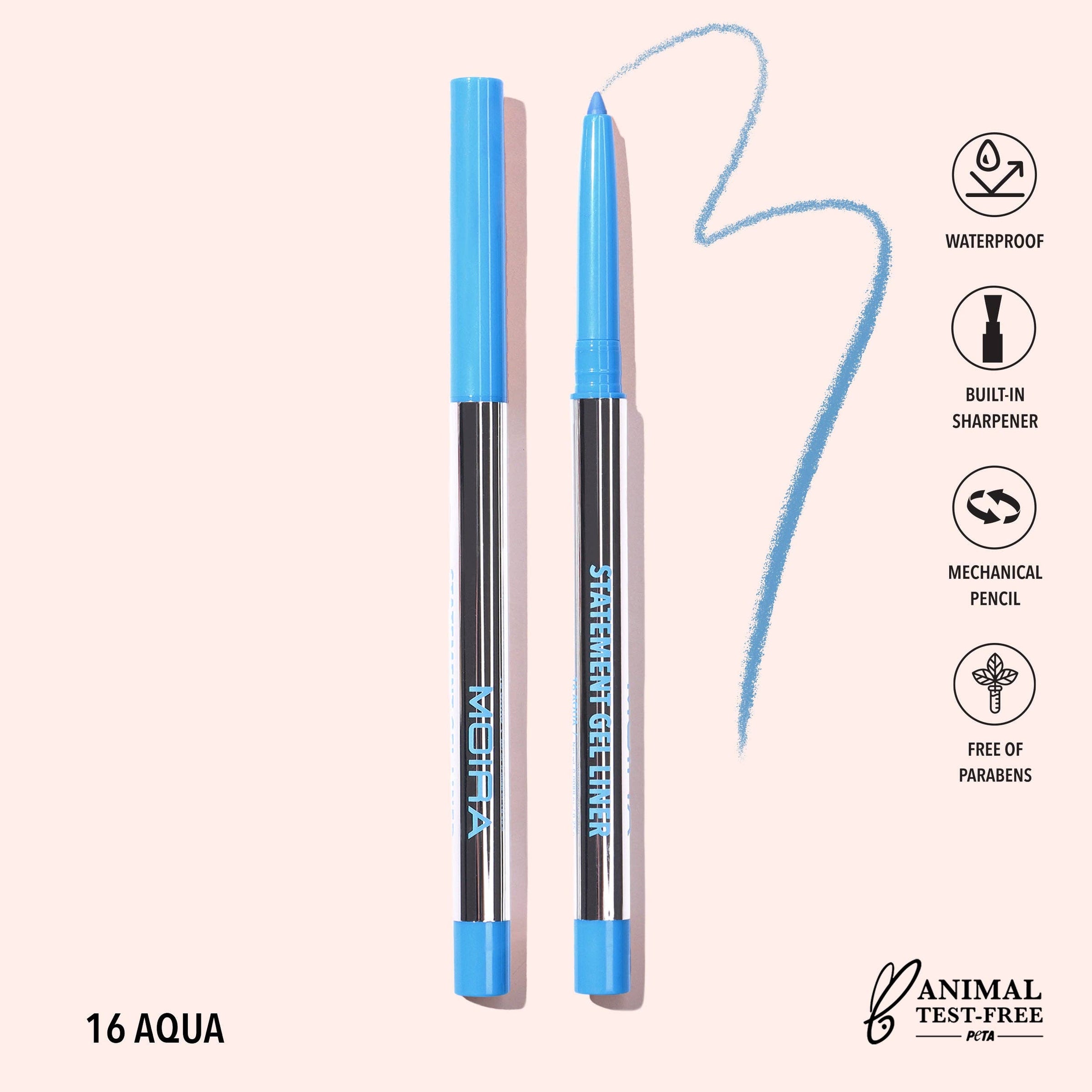 Eyeliner gel waterproof Statement - 016 Aqua
