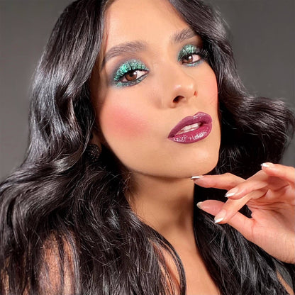 Fard à paupières multichrome liquide Diamond Daze - 009 Green Paradise