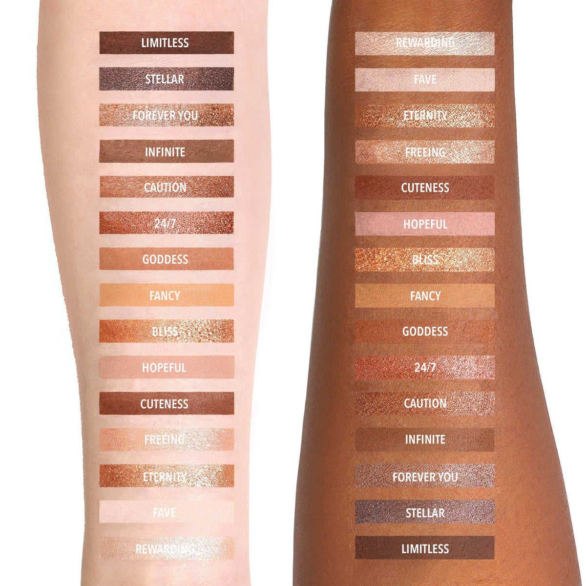 Palette Chasing Eternity Moira Cosmetics