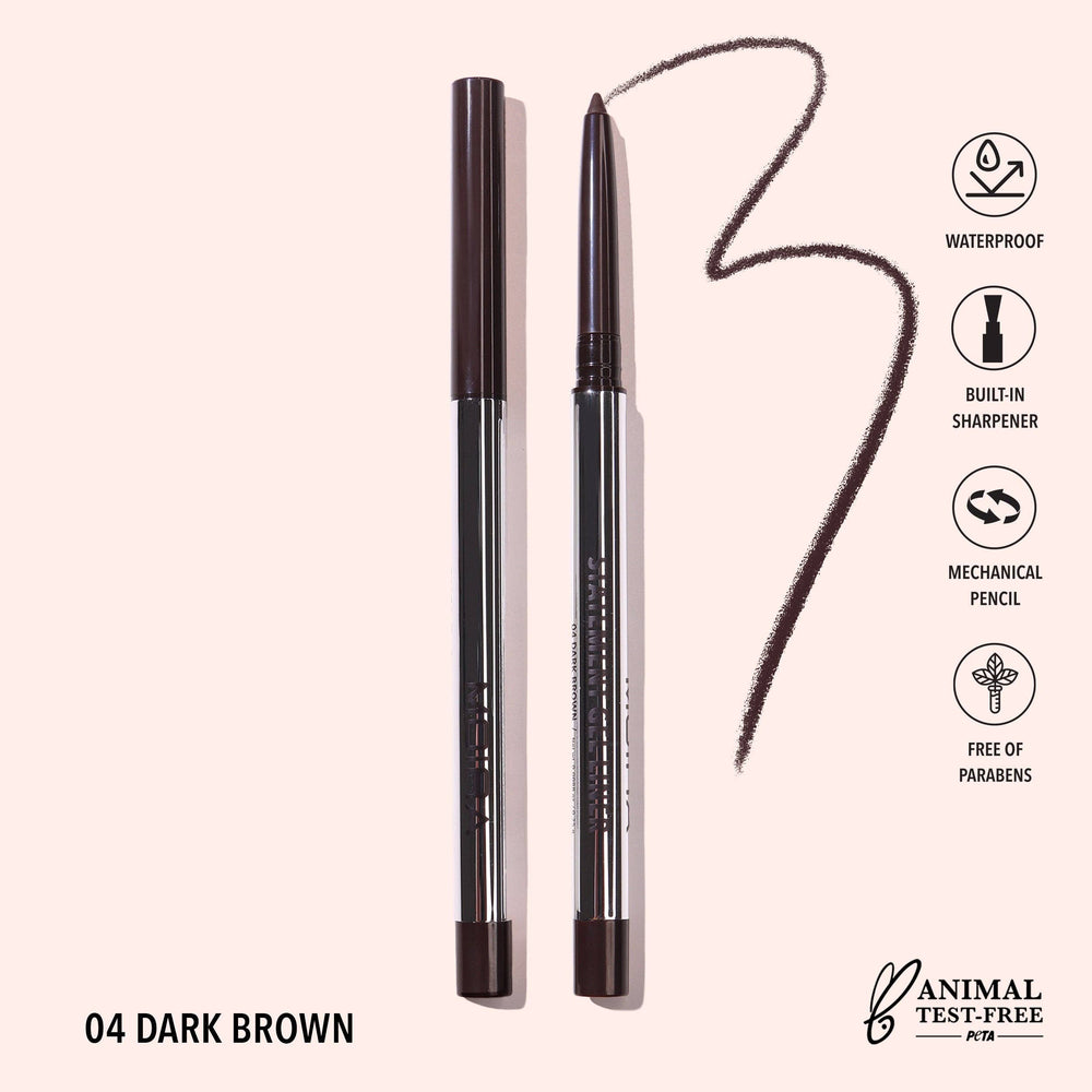 Eyeliner gel waterproof Statement - 004 Dark Brown