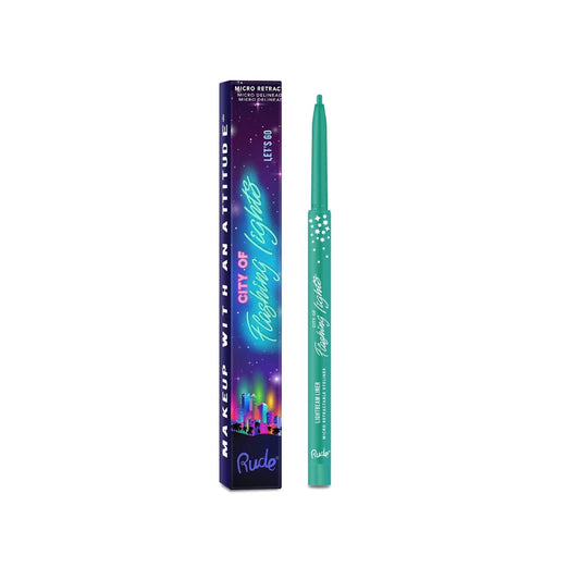 Crayon Eye liner micro rétractable City of Flashing Lights - Let's Go - 0,1 g Rude Cosmetics