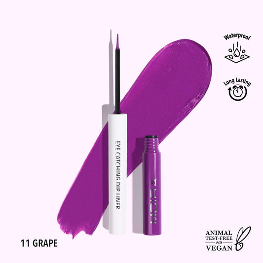 Eye Catching Dip Liner 011, raisin Moira Cosmetics