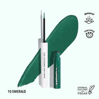 Crayon imperméable accrocheur 010, émeraude Moira Cosmetics