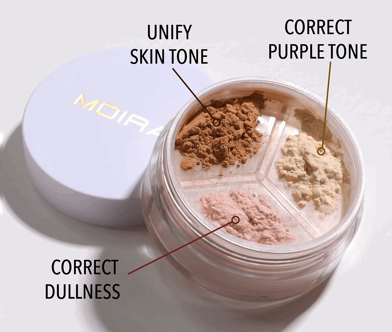 Poudre libre Set & Correct - 003 Medium - 4,6 g Moira Cosmetics