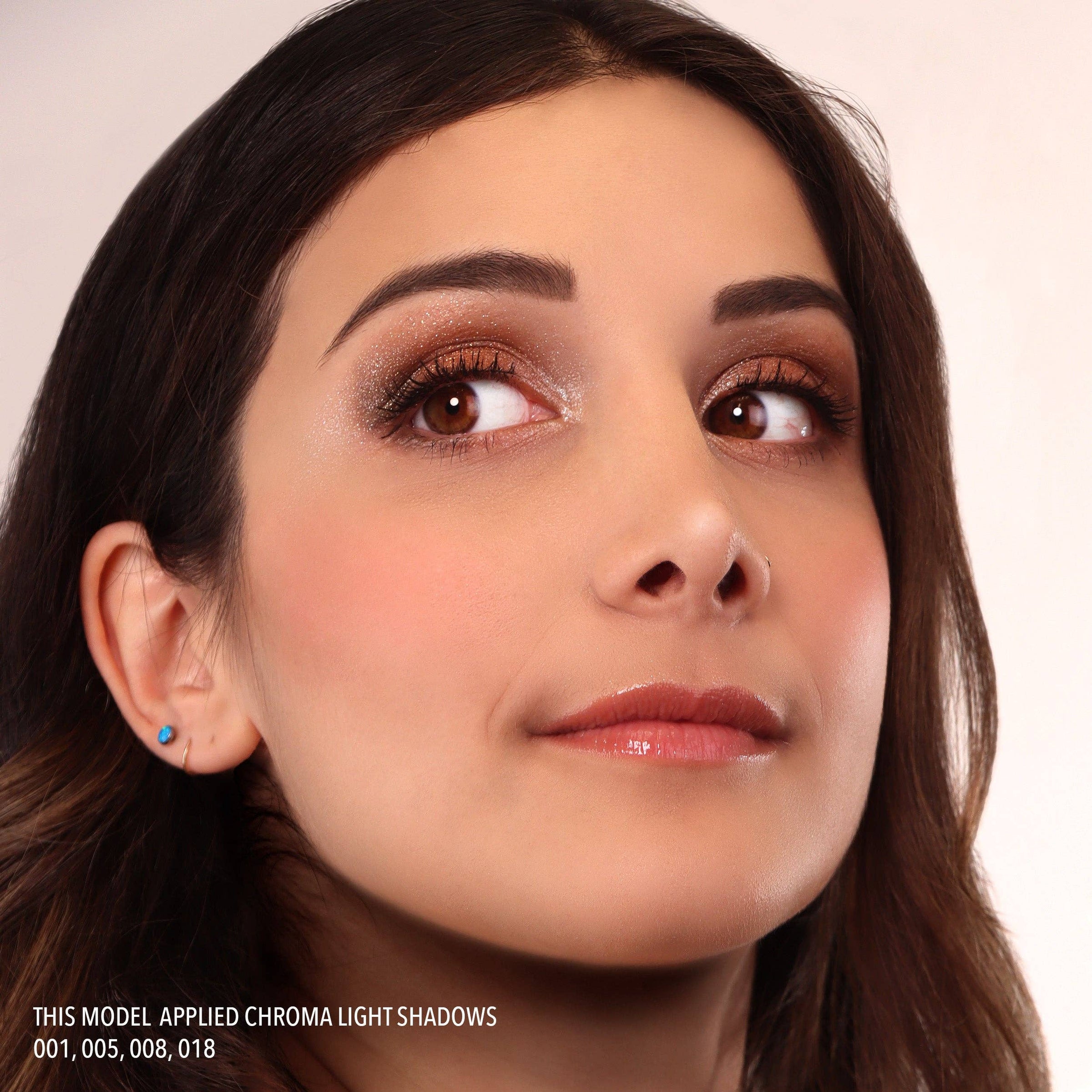 Fard à paupières métallique Moira Chroma Light - 005 Sugar Crush