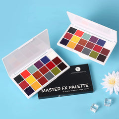 Palette de fards gras 18 couleurs - Master FX - 27 g