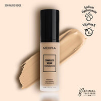 Fond de teint Complete Wear - 300 Nude Beige - 30 ml Moira Cosmetics
