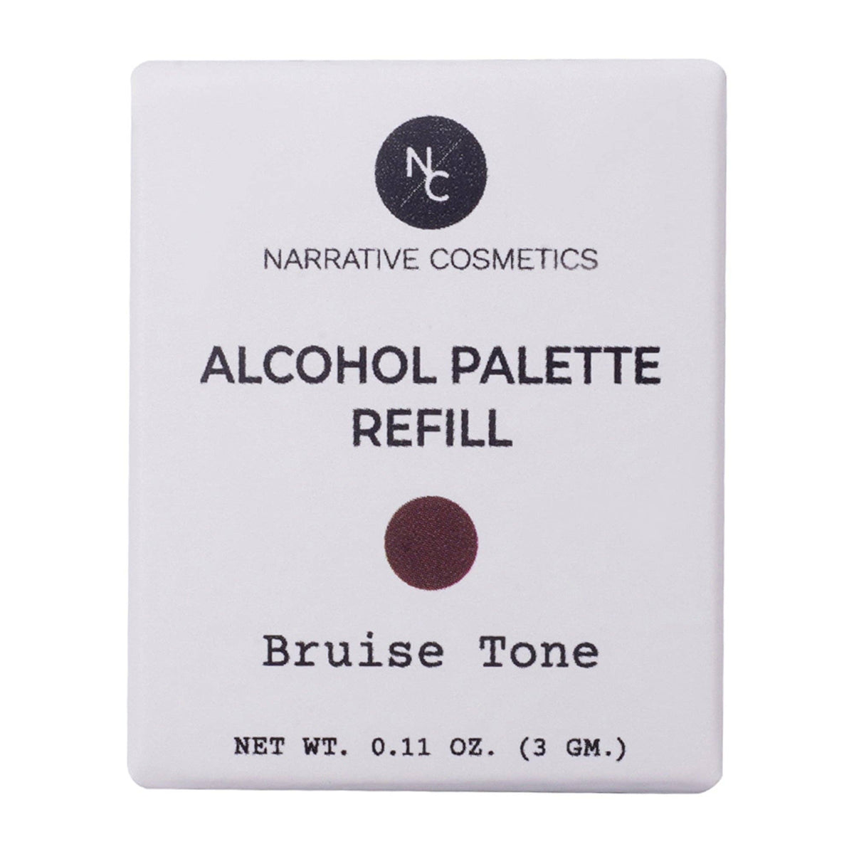Recharge pour palette d'alcool Narrative Cosmetics - FX Colors : Bruise Tone