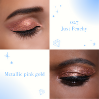 Fard à paupières multichrome liquide Diamond Daze - 027 Just Peachy