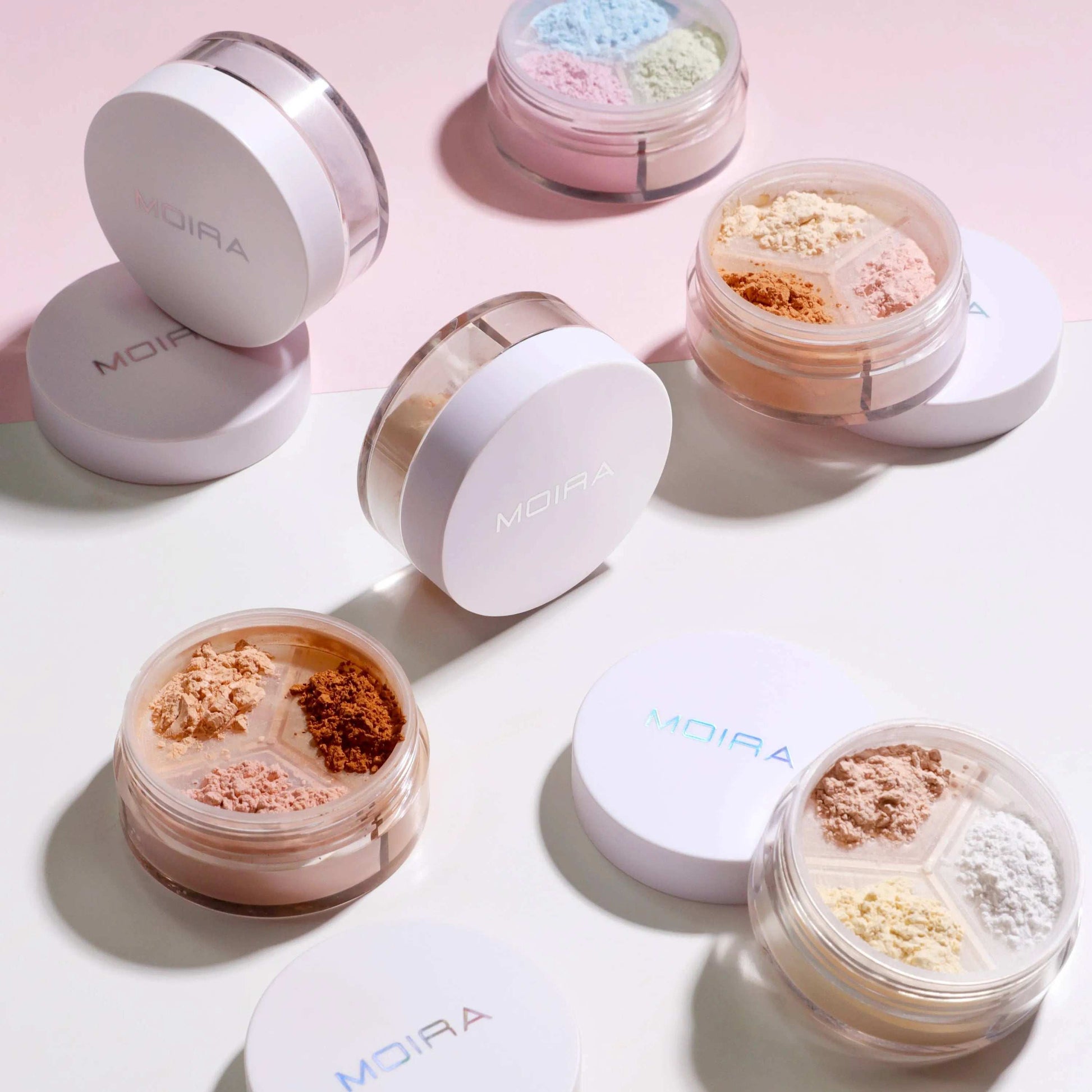 Poudre libre Set & Correct - 002 Translucent - 4,6 g Moira Cosmetics