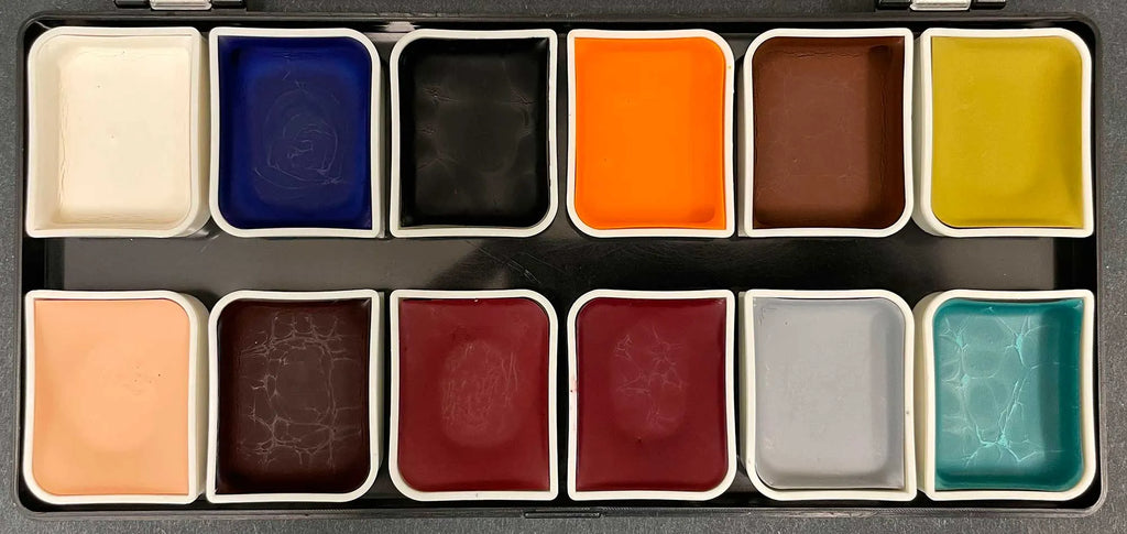 Palette de fards à alcool 12 couleurs - Zombie - 36 g Narrative Cosmetics