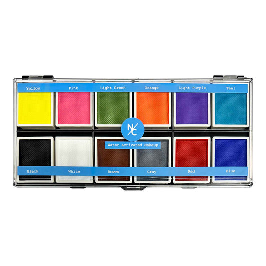 Palette activée à l'eau primaire à 12 couleurs Narrative Cosmetics