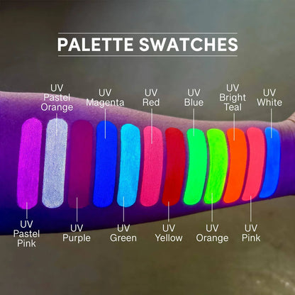 Palette de fards à eau 12 couleurs - UV - 120 g Narrative Cosmetics