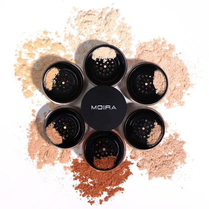 Poudre libre fixatrice - Banana - 6 g Moira Cosmetics