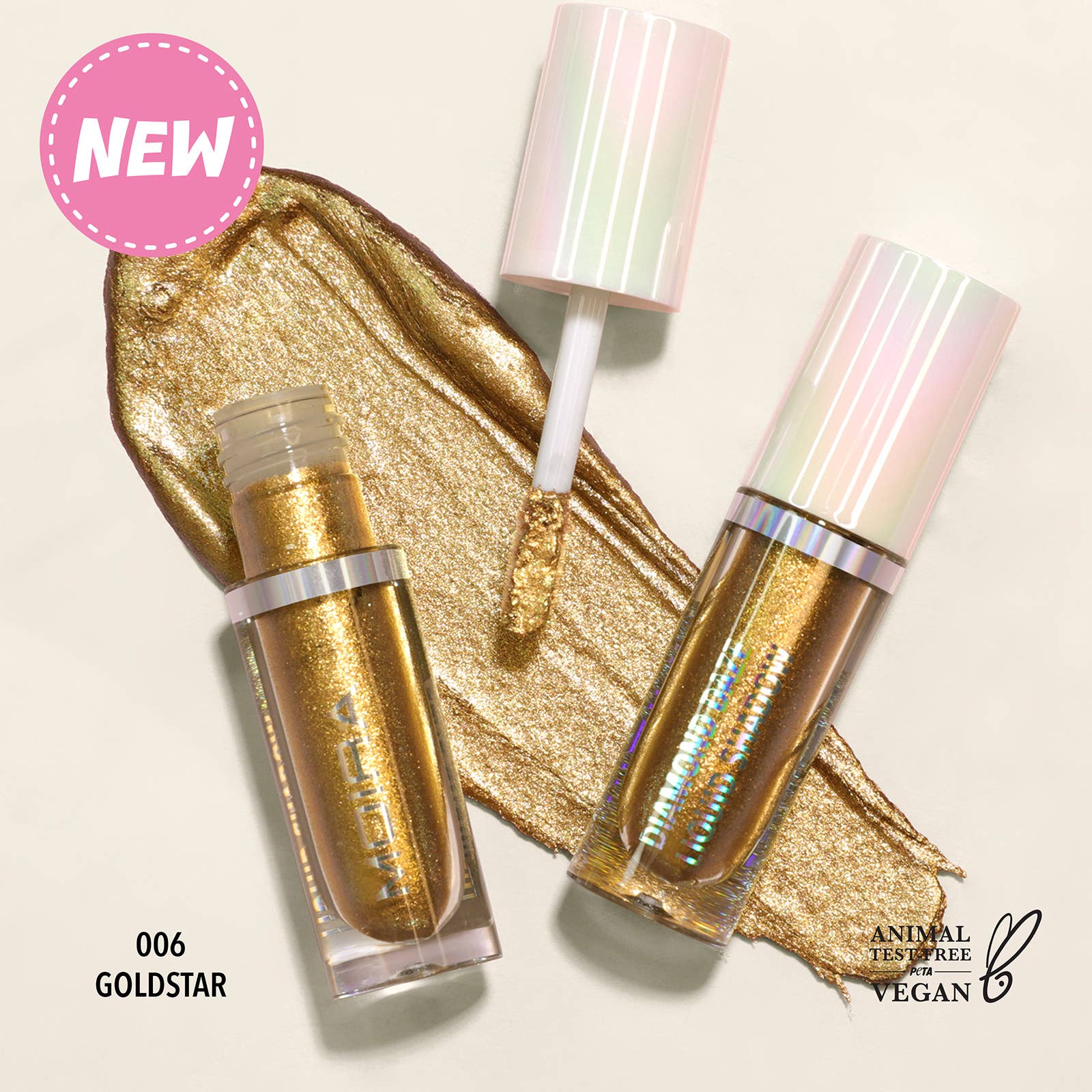 Fard à paupières multichrome liquide Diamond Daze - 006 Goldstar
