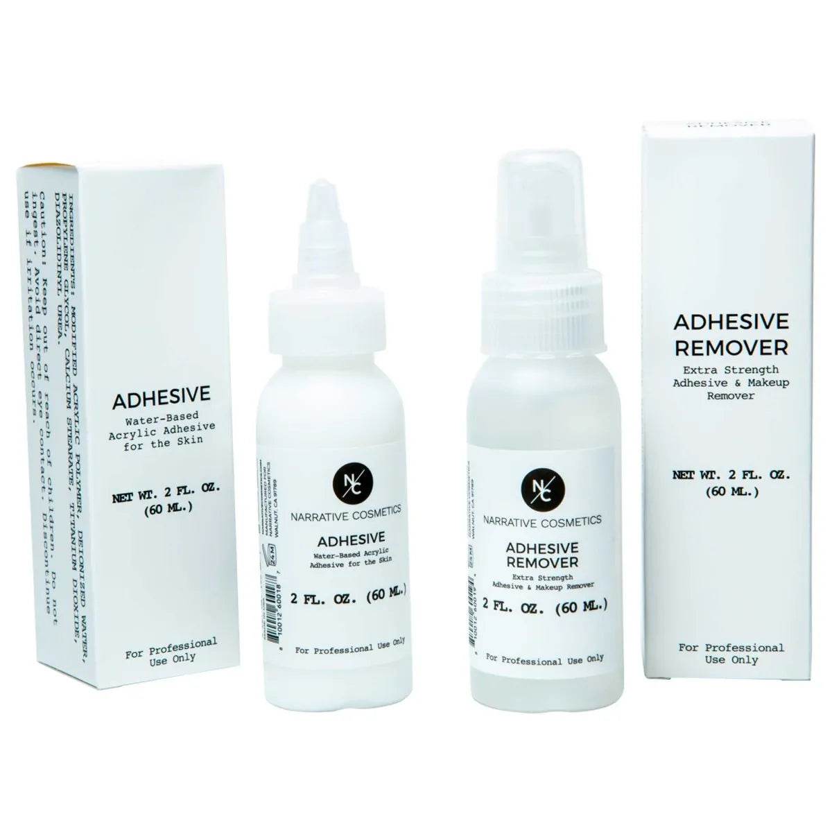 Kit de colle adhésive et de démaquillant de qualité médicale - Effets spéciaux