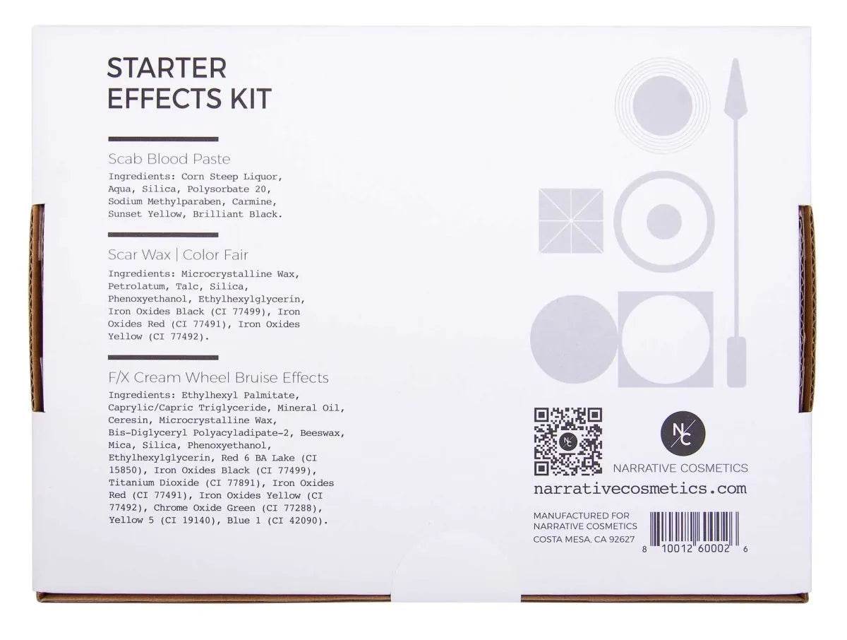 Kit de maquillage SFX professionnel Starter Effects - Effets spéciaux