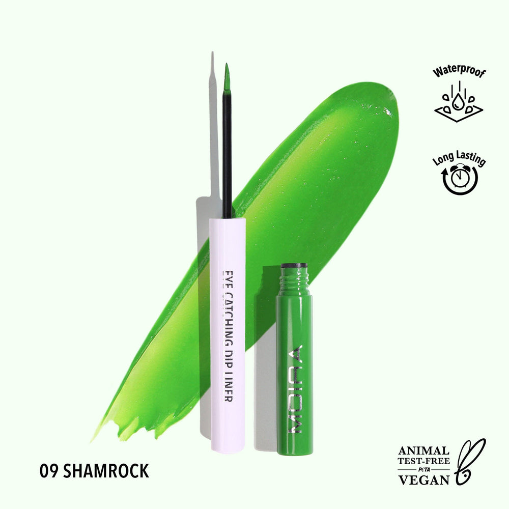 Eyeliner liquide Eye Catching Dip Liner - 009 Shamrock