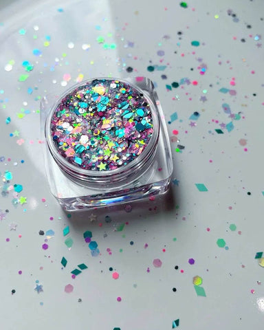 Gel à paillettes - Galaxy - 15 ml