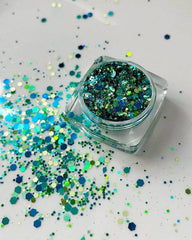 Gel à paillettes - Poseidon - 15 ml