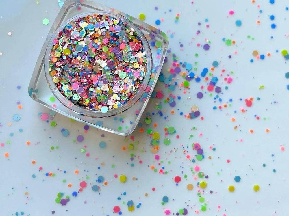 Gel à paillettes - Rainbow Dash - 15 ml
