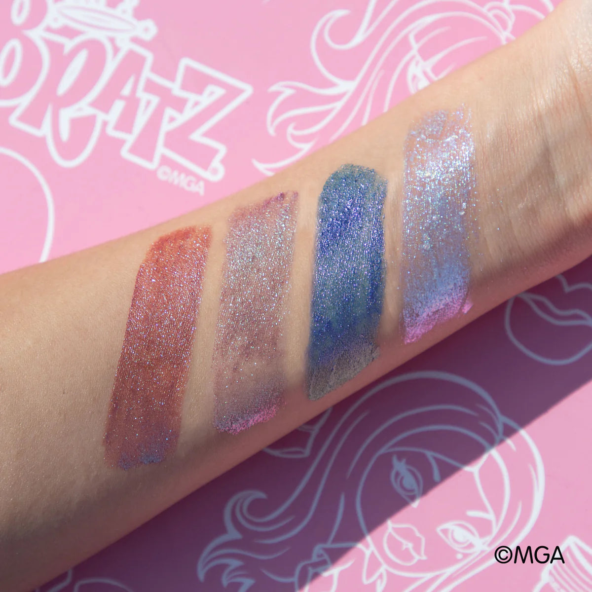 Fard à paupières liquide Bratz Chrome Queenz - Diva