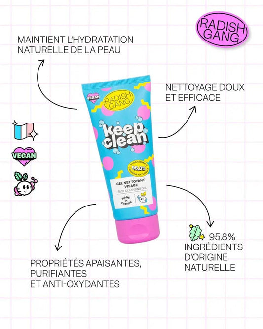 Keep Clean - Gel nettoyant visage - Skin care